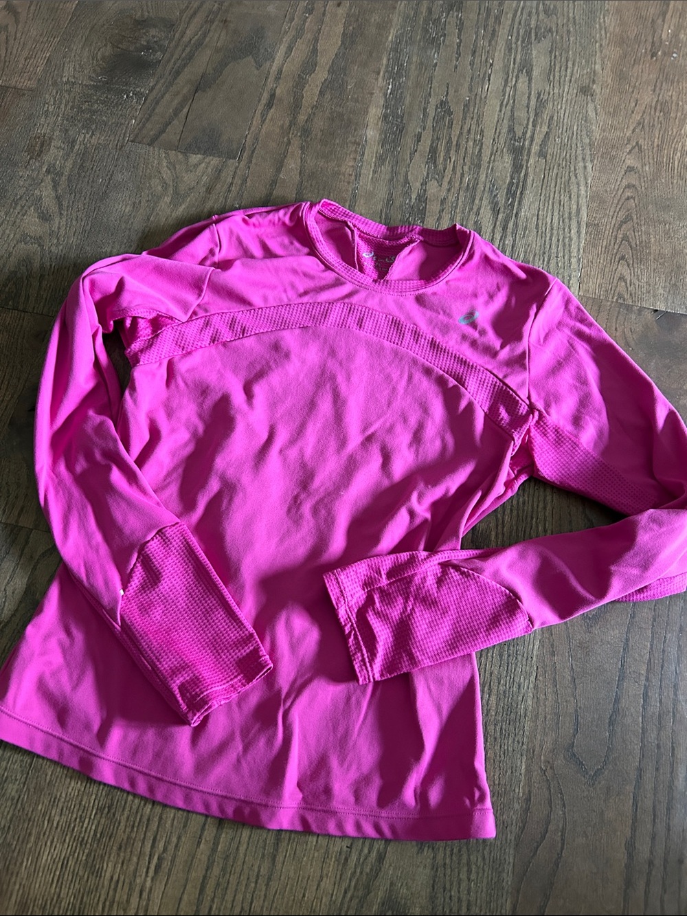 Asics Women's Long-Sleeve athletic top- Hot Pink
